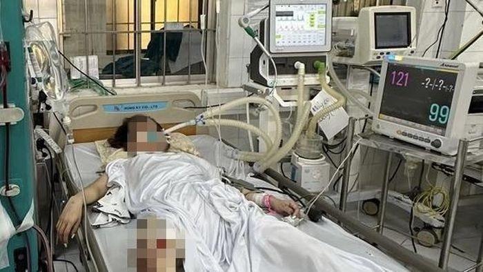 Hai dì cháu nguy kịch sau bữa nhậu-1