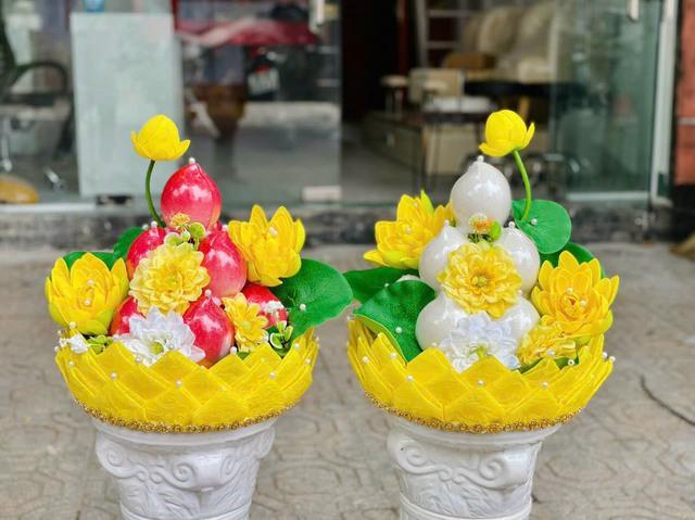 Các mẹ đảm đua nhau khoe mâm cúng Rằm tháng 7 mặn, ngọt ai cũng mê-14