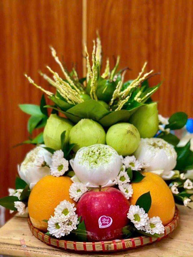 Các mẹ đảm đua nhau khoe mâm cúng Rằm tháng 7 mặn, ngọt ai cũng mê-20