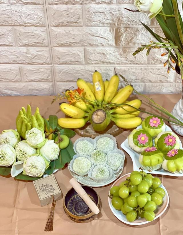 Các mẹ đảm đua nhau khoe mâm cúng Rằm tháng 7 mặn, ngọt ai cũng mê-7