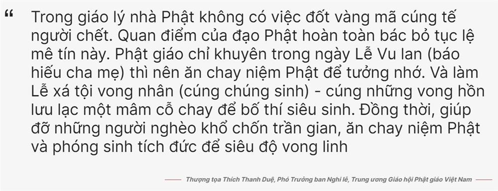 Đốt vàng mã trong lễ Vu lan có phải là báo hiếu?-3