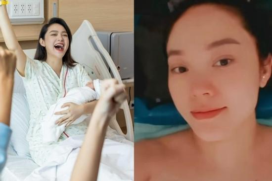 Minh Hằng lộ diện sau sinh, nhan sắc thế nào?