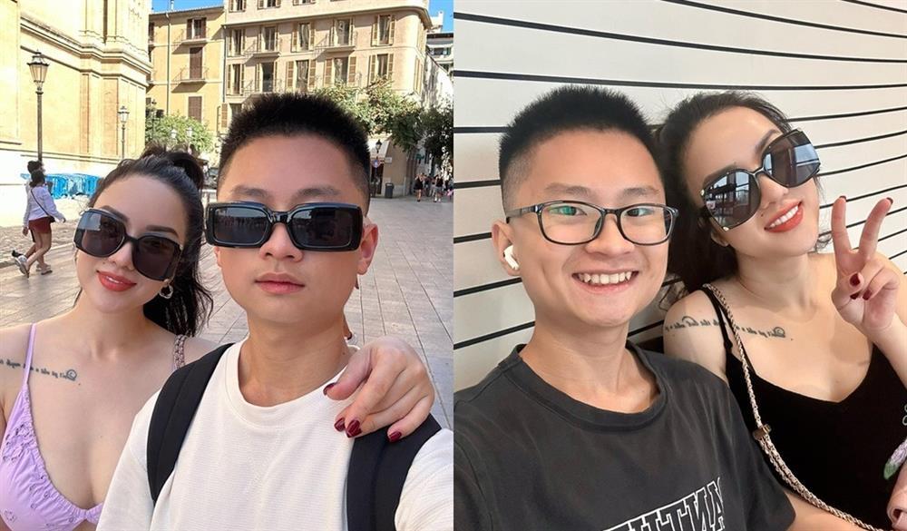 Triệu Hồng Ngọc: Mẹ đơn thân nhan sắc như chị em với con trai 17 tuổi-3