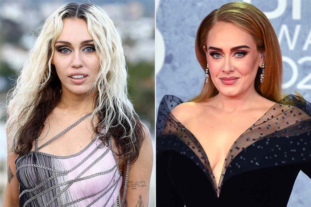 Adele là fan hâm mộ cuồng nhiệt của Miley Cyrus-1