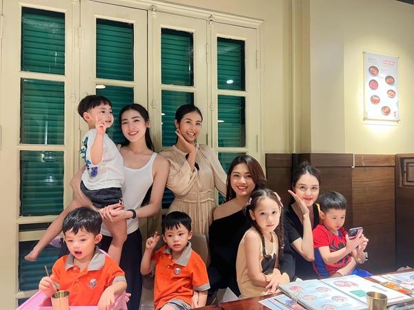 Lộ nhan sắc thật của Hoa hậu Đỗ Mỹ Linh sau thời gian ở cữ: Tròn trịa, căng tràn sức sống-2