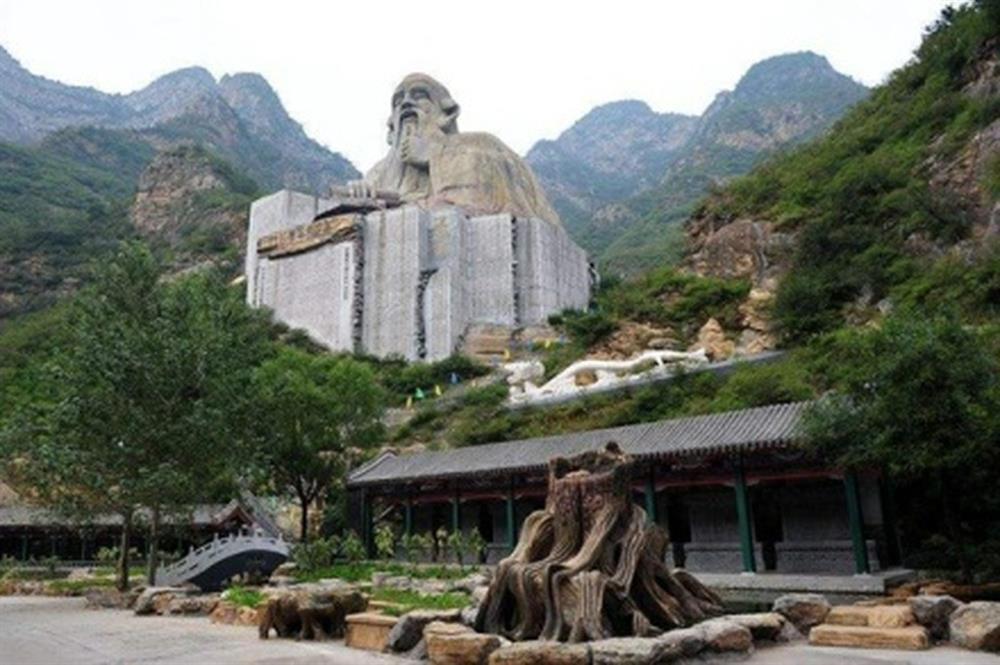 Trung Quốc: Cận cảnh tượng Lão Tử cao tương đương tòa nhà 18 tầng-1