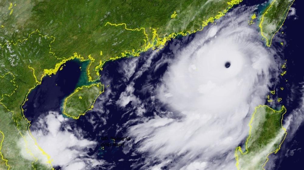 Siêu bão Saola ở giai đoạn mạnh nhất-2
