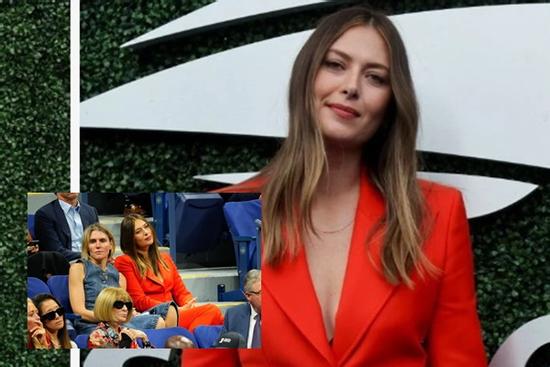 'Búp bê' Maria Sharapova lần đầu tái xuất sân quần vợt sau khi giải nghệ