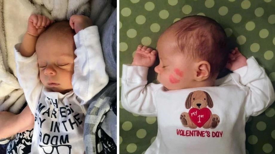 Tư thế ngủ của em bé giống hệt lúc siêu âm gây sốt-3