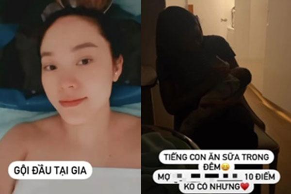 Minh Hằng sinh con chưa đầy tháng đã tiết lộ: Quá tải, hứa sớm quay lại showbiz-2