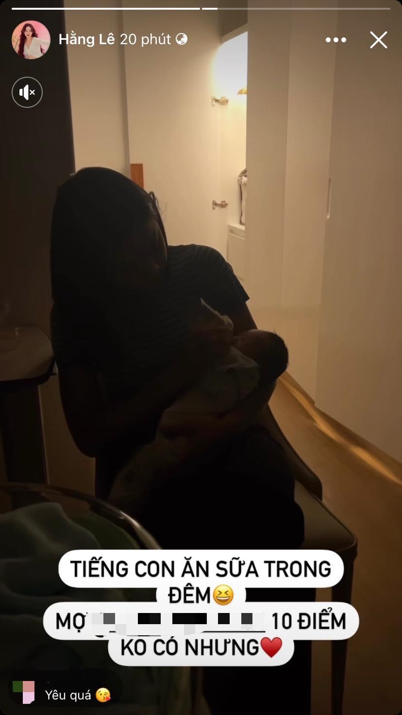 Minh Hằng tiết lộ cuộc sống mẹ bỉm sữa, hành động của ông xã được khen-3