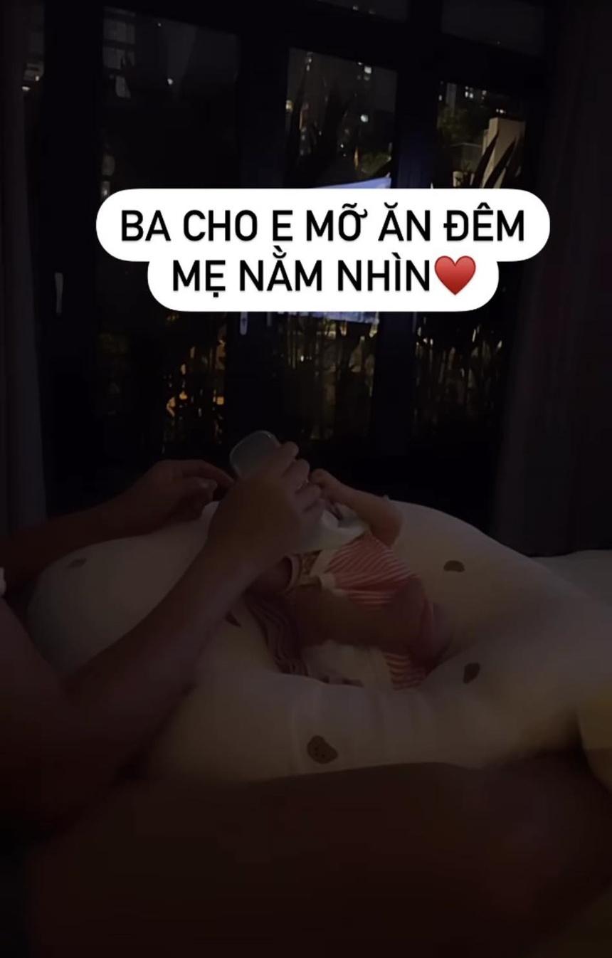 Minh Hằng tiết lộ cuộc sống mẹ bỉm sữa, hành động của ông xã được khen-1