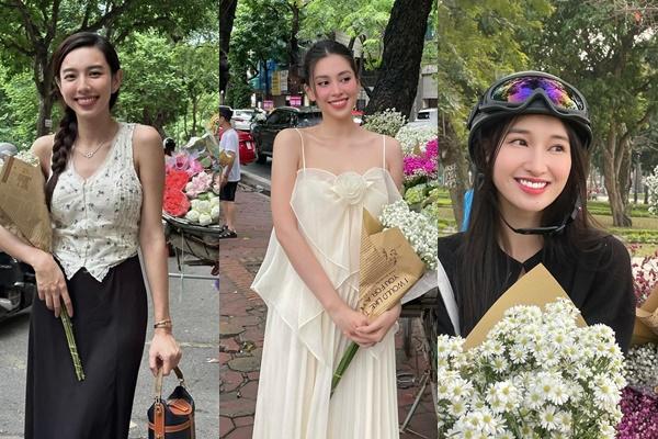 Mỹ nữ nghìn năm có một Tiểu Vy đi ăn cưới toàn mặc váy xẻ đến hông-10