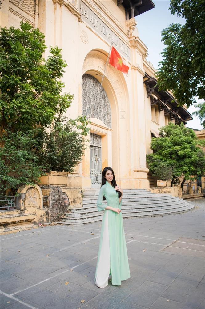 Dàn hoa, á hậu mặc áo dài trong kỳ nghỉ lễ Quốc khánh-9