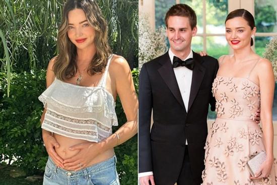 Cựu thiên thần nội y Miranda Kerr mang thai con thứ ba với tỷ phú kém tuổi