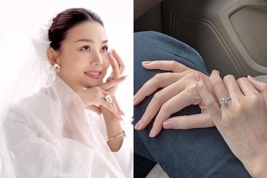 Ẩn ý kết hôn, Thanh Hằng diện váy cưới khiến fan xôn xao