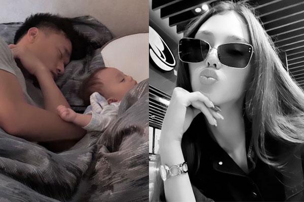 Bùi Tiến Dũng khóa môi vợ Tây ngọt ngào trong tiệc sinh nhật-9