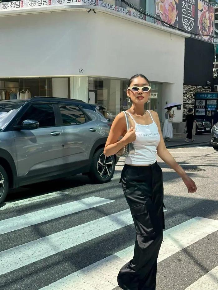 Váy áo đi nghe đại nhạc hội cực bốc của á hậu Thảo Nhi Lê-9