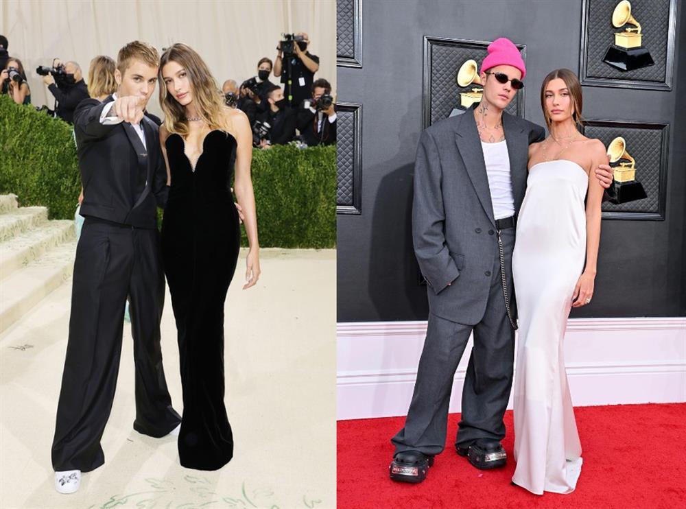 Justin Bieber thích ăn mặc lôi thôi, đối lập với phong cách lộng lẫy của vợ-7