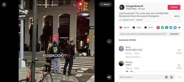 Thực hư video hẹn hò của Rosé (BlackPink) và Jungkook (BTS)-1