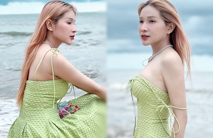 Chẳng cần bikini, loạt mỹ nhân nức tiếng vẫn khoe dáng đẹp khi tắm biển nhờ đâu?-5