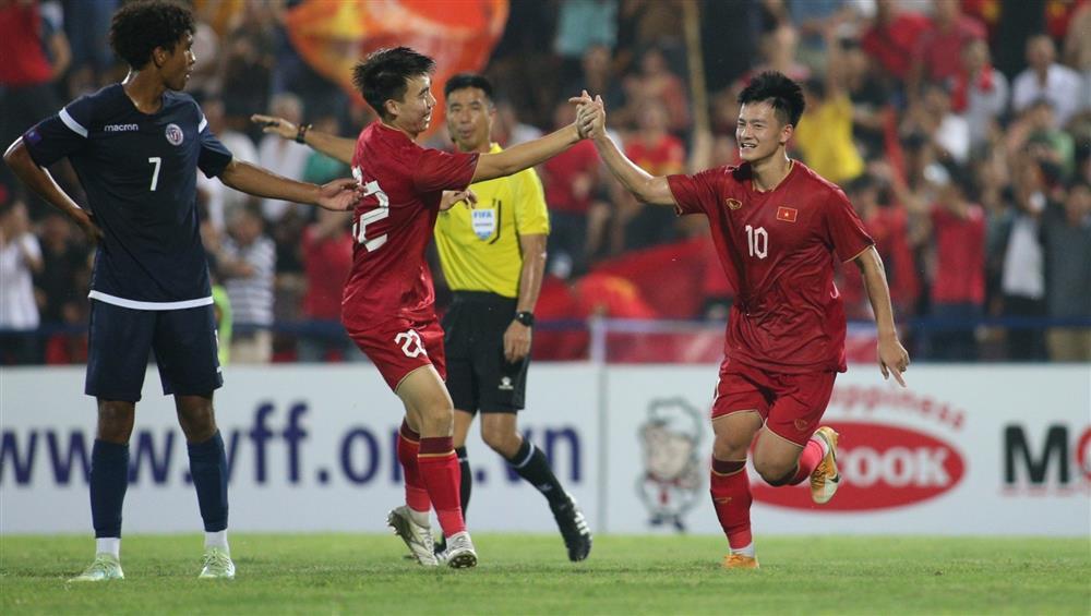 U23 Việt Nam thắng đậm trận ra quân vòng loại U23 châu Á: Đầu xuôi, đuôi lấn cấn-1
