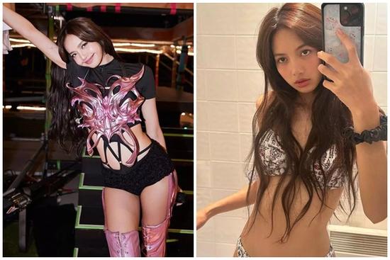 Từ khi rộ tin đồn yêu con trai tỷ phú, Lisa mặc đồ ngày càng gợi cảm