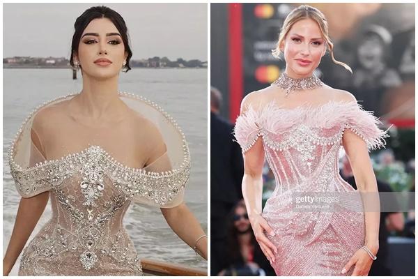 Chiếc váy hở ngực gây xôn xao trên thảm đỏ-6