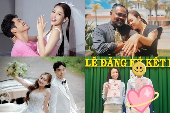 Showbiz Việt: Những cô dâu chờ khoe sắc cuối năm 2023