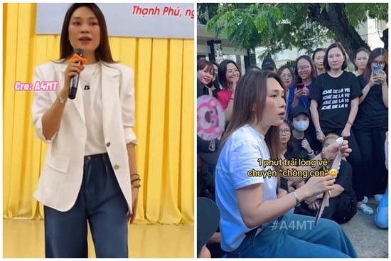 Mỹ Tâm tiết lộ 'con có chồng rồi' khiến fan xôn xao, tò mò