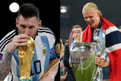 Haaland được khích ‘tẩy chay’ Quả bóng vàng nếu Messi chiến thắng