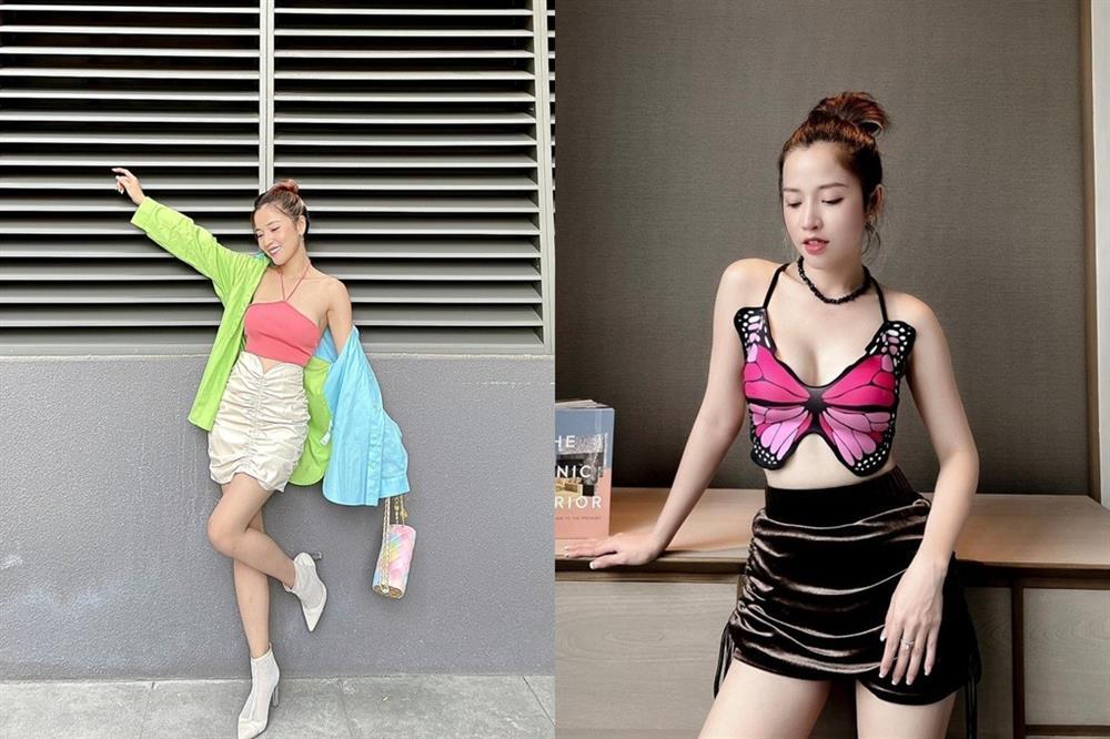 Puka chuộng diện váy áo nhiều màu sắc, cắt xẻ tôn vóc dáng gợi cảm-2