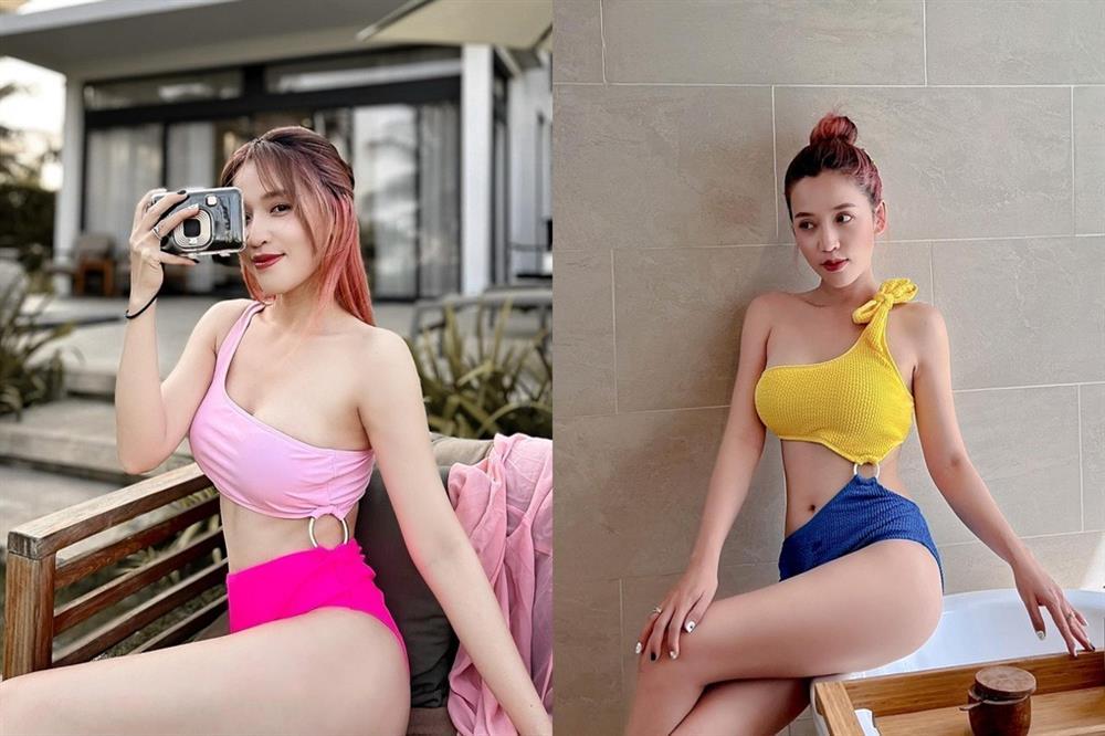 Puka chuộng diện váy áo nhiều màu sắc, cắt xẻ tôn vóc dáng gợi cảm-9