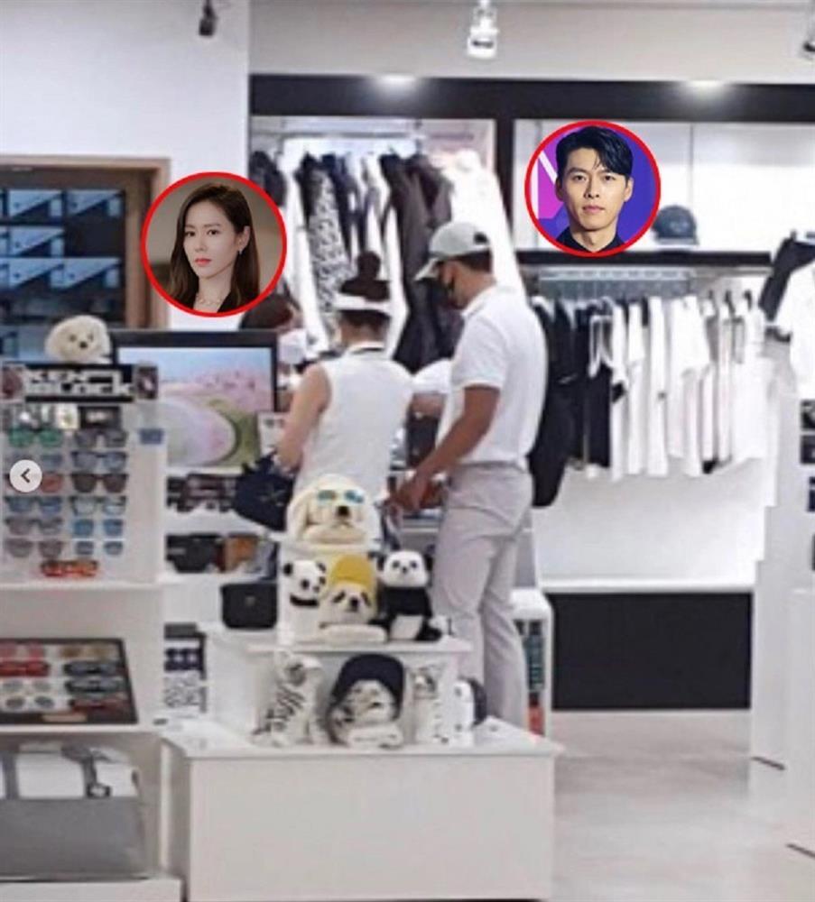 Mặc đồ đôi đi ăn cùng vợ sau 4 ngày xa cách, biểu cảm của Hyun Bin gây chú ý-3