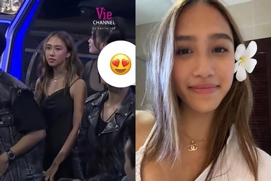 Con gái Thái VG lên đồ xem chung kết Rap Việt, nhan sắc trên sóng truyền hình gây chú ý