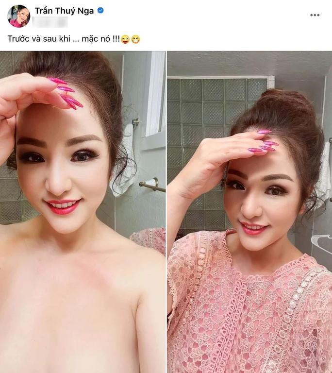 Diễn viên hài Thúy Nga lại gây tranh cãi-1