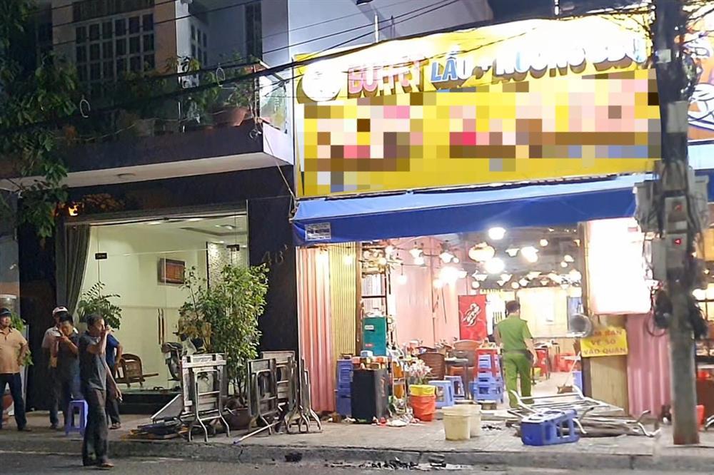 Nổ súng trong quán buffet ở Tiền Giang, có 5 vỏ đạn ở hiện trường-1