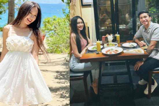 Doãn Hải My tăng cân nhanh chóng nhờ Đoàn Văn Hậu