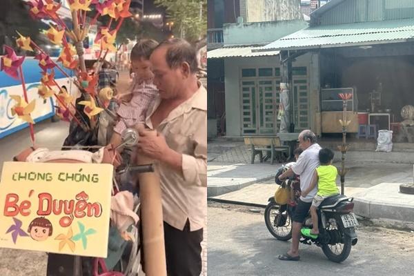 Nữ shipper mang theo con 1 tuổi rong ruổi mưu sinh-3