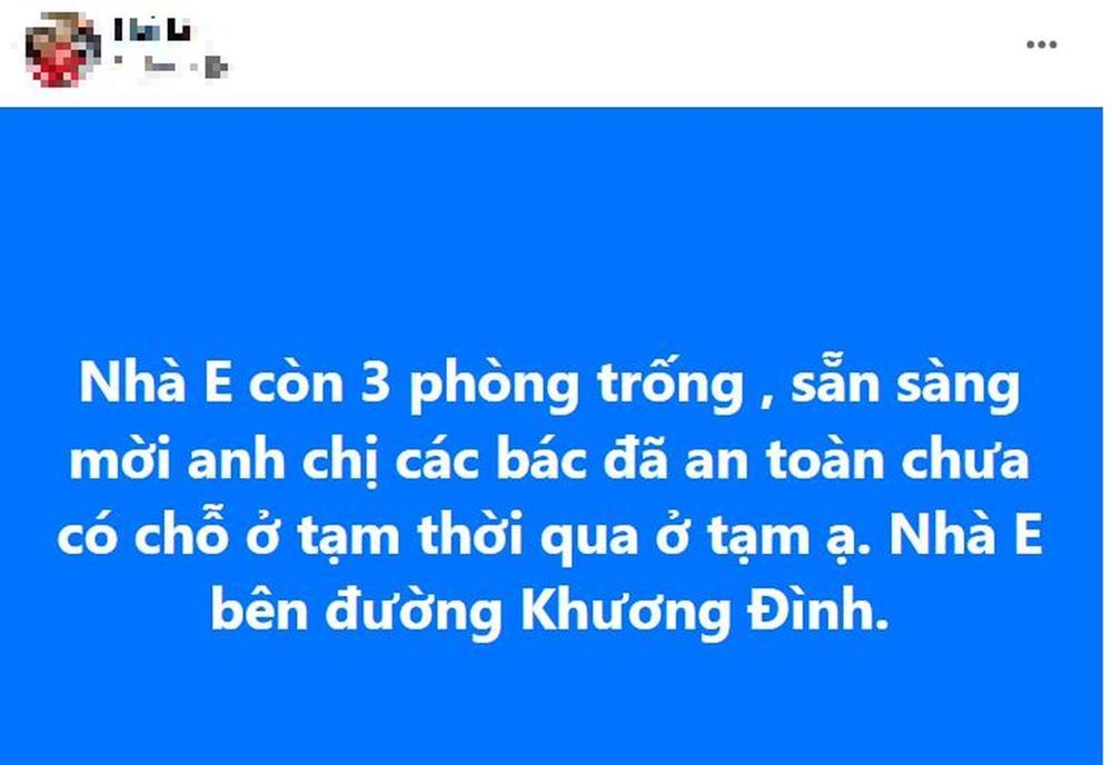 Dân mạng nhất loạt đăng bài hỗ trợ chỗ ở cho nạn nhân vụ cháy chung cư mini-1