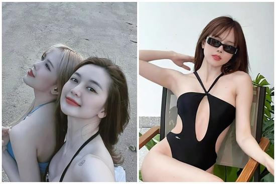 Chị em Thiều Bảo Trâm đua nhau diện bikini 'đốt mắt' khán giả