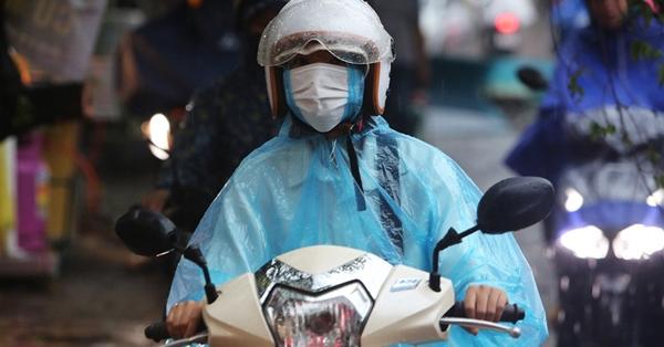 Thời tiết Hà Nội 15/9: Sáng mưa to kèm giông, từ chiều giảm dần-1