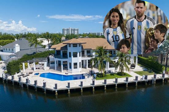 'Đột nhập' biệt thự 10 triệu đô Messi mới mua ở Miami