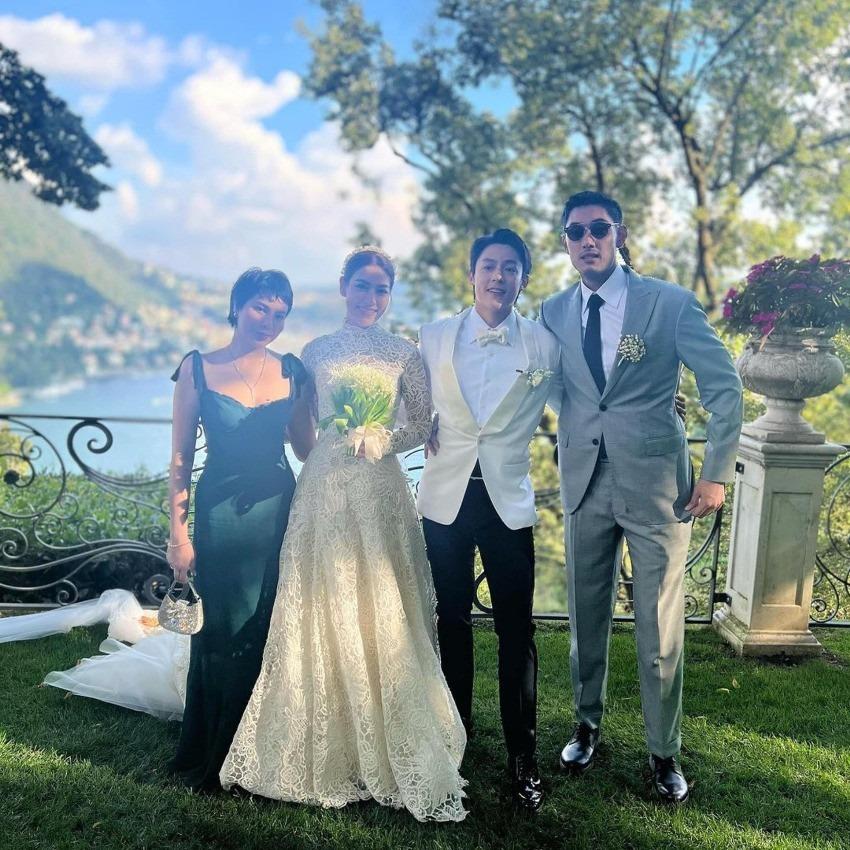 Cặp sao đẹp nhất Thái Lan hôn mãnh liệt trong đám cưới cổ tích-3