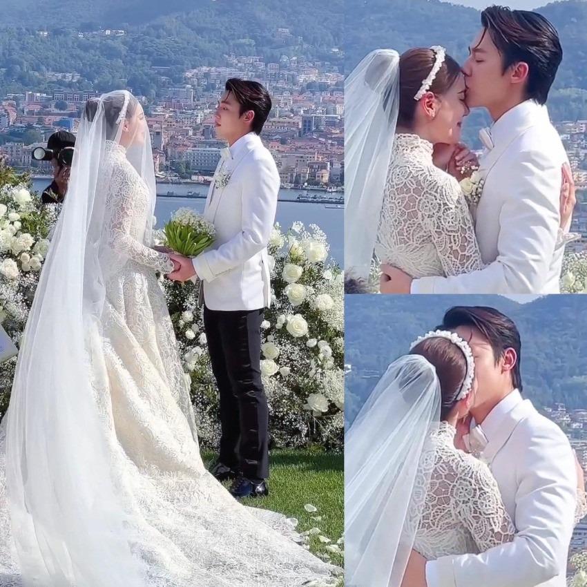 Cặp sao đẹp nhất Thái Lan hôn mãnh liệt trong đám cưới cổ tích-6