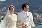 'Cặp sao đẹp nhất Thái Lan' hôn mãnh liệt trong đám cưới cổ tích