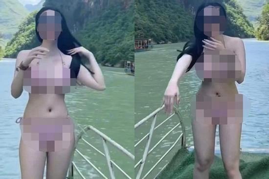Hà Giang cấm mặc bikini trên tàu, thuyền du lịch sông Nho Quế