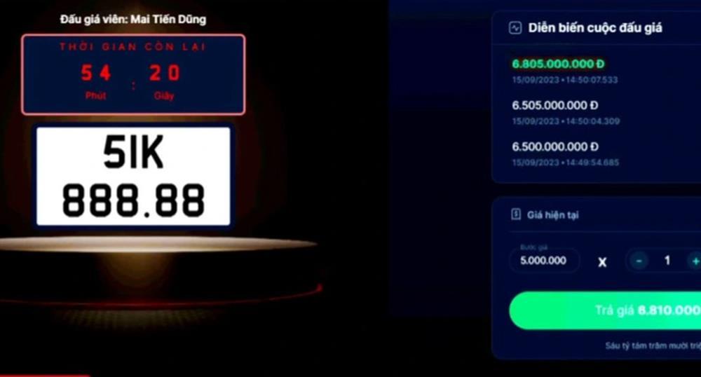 Người trúng biển số ô tô 51K-888.88 với mức đấu giá kỷ lục 32,3 tỷ đồng-2