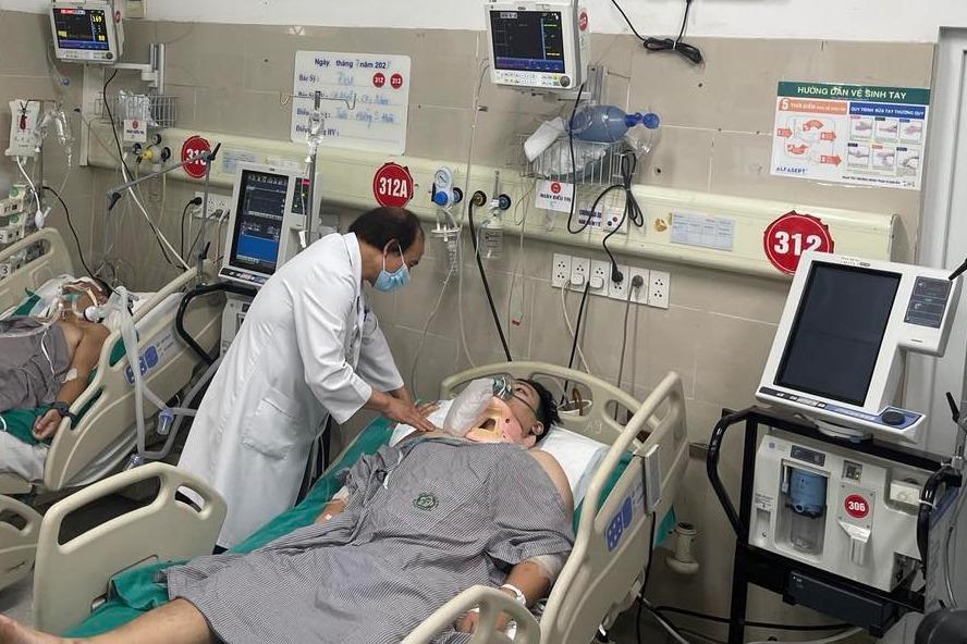 Đa số bệnh nhân trong vụ cháy chung cư mini đang diễn biến tích cực-1