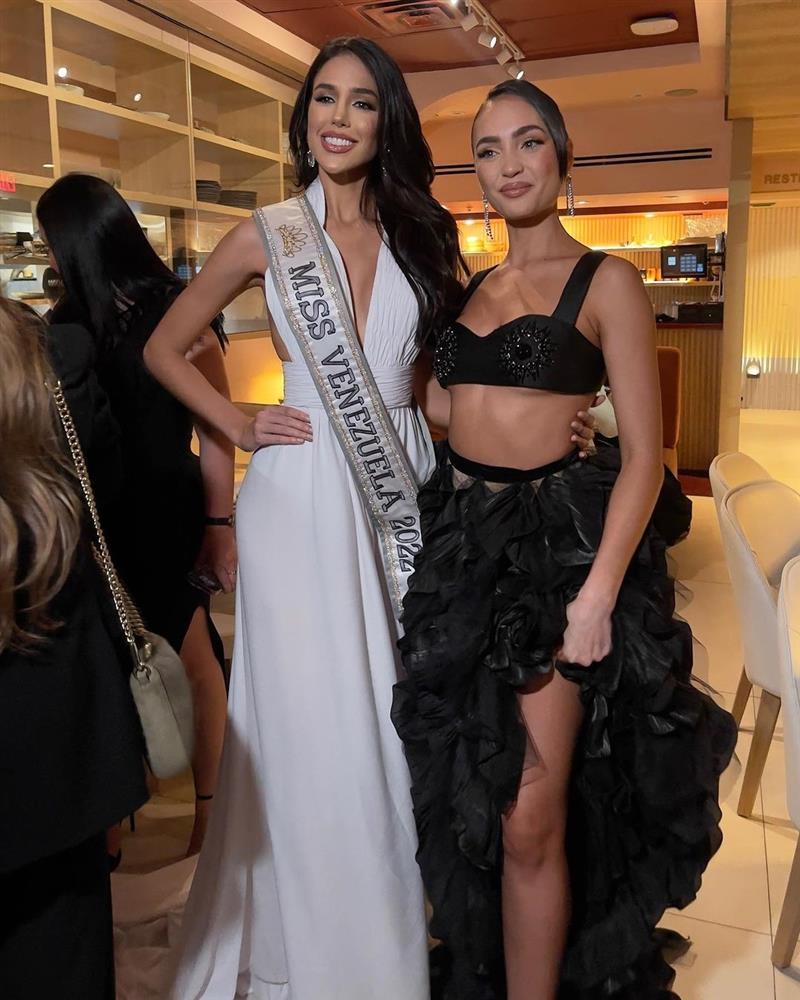 Đương kim Hoa hậu Hoàn vũ diện mốt bra-top ở tiệc từ thiện-4